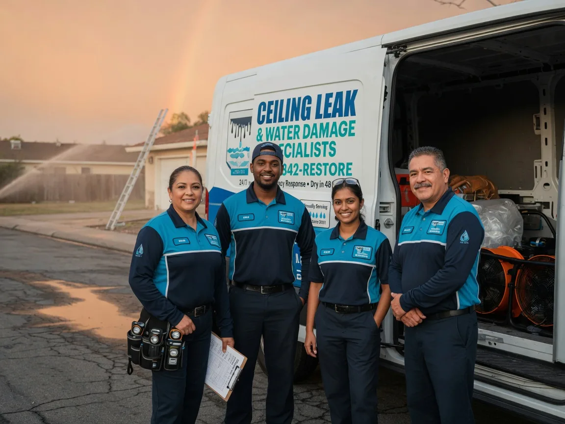 Ceiling Leak Cleanup company in Simpson, WV