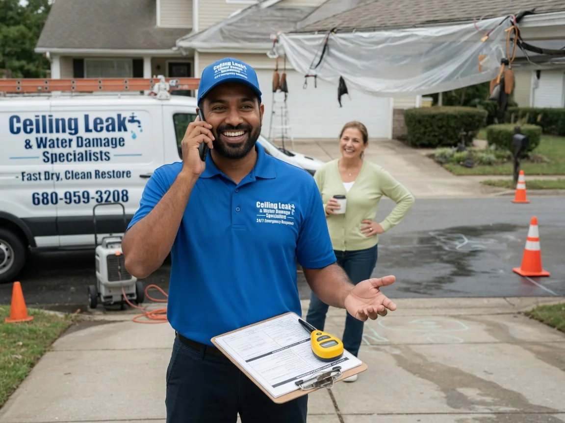 Ceiling Leak Cleanup Simpson, WV FAQs